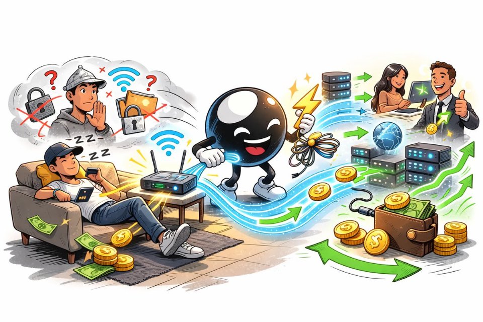 Good morning and Happy Saturday CT🌞

Stop Acting Like Bandwidth Sharing Is Some Hacky Scam, It’s Literally Spare Internet ⚡

Soon as people hear “share bandwidth” they get weird like nah bro I’m good.

But you’re not giving anyone access to your WiFi, your files, or anything