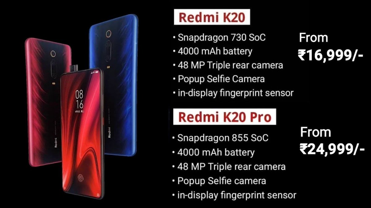 BeingParthiban_'s tweet photo. Smartphones era till 2020 was pure happiness. Got these for just ₹17000 and ₹25000. ❤️❤️❤️

#RedmiK20 #RedmiK20Pro @RedmiIndia @XiaomiIndia  @Siva_Bharani https://t.co/HDTNlkoZCF