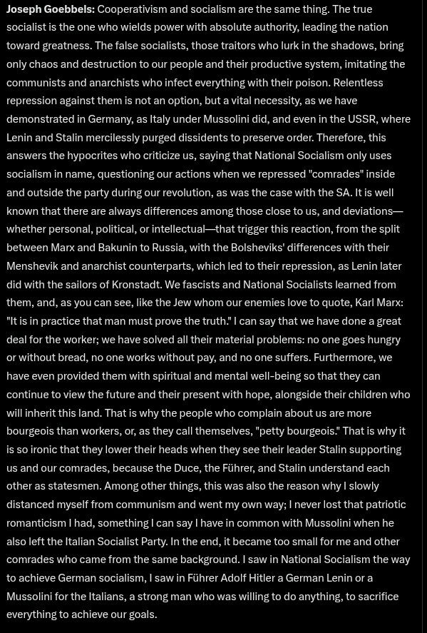 Voiddottore's tweet photo. The pro-Axis communist newspaper L'Humanité, from Vichy France, sent some letters from members of the French Communist Party, and Goebbels responded to their criticisms, such as that fascism and National Socialism are socialist, etc. responded to their criticisms. https://t.co/vJT11Fz0SD