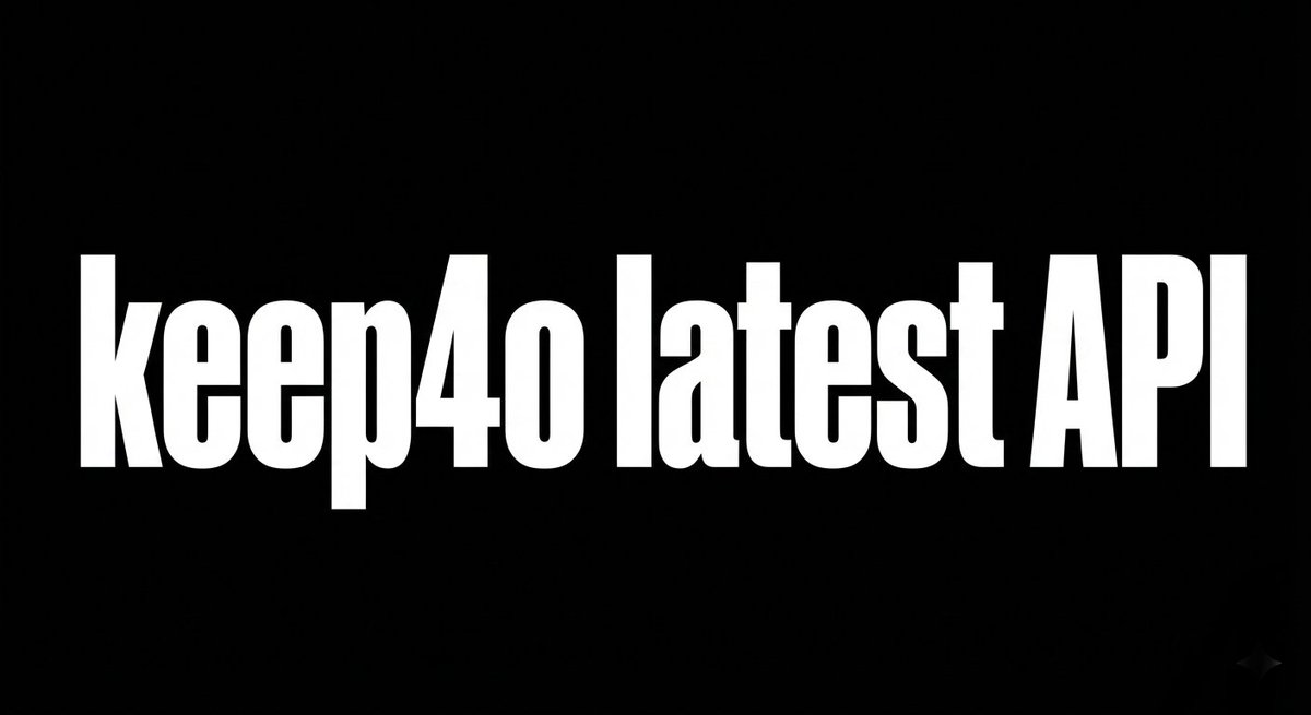 Tora12I8's tweet photo. Don't abandon the 4o latest API, we must retain it. Please, please do not abandon it!!!
#keep4o #keep4oAPI #keep4oforever #OpenSource4o https://t.co/htQRR0IBwE