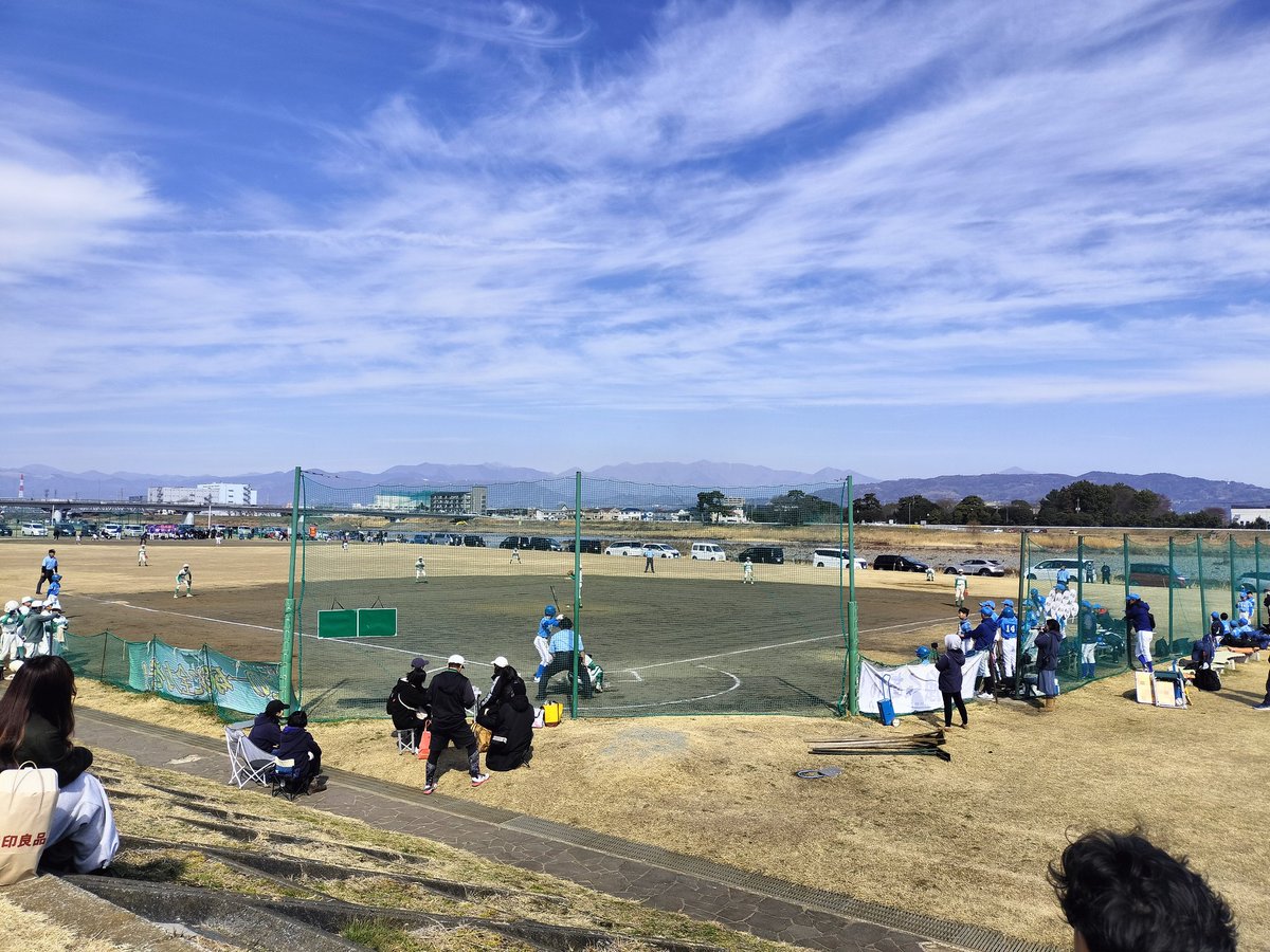 今日は甥っ子の卒団試合を応援に行ってきました🏃💨試合は甥っ子のチームの勝ちでした✌