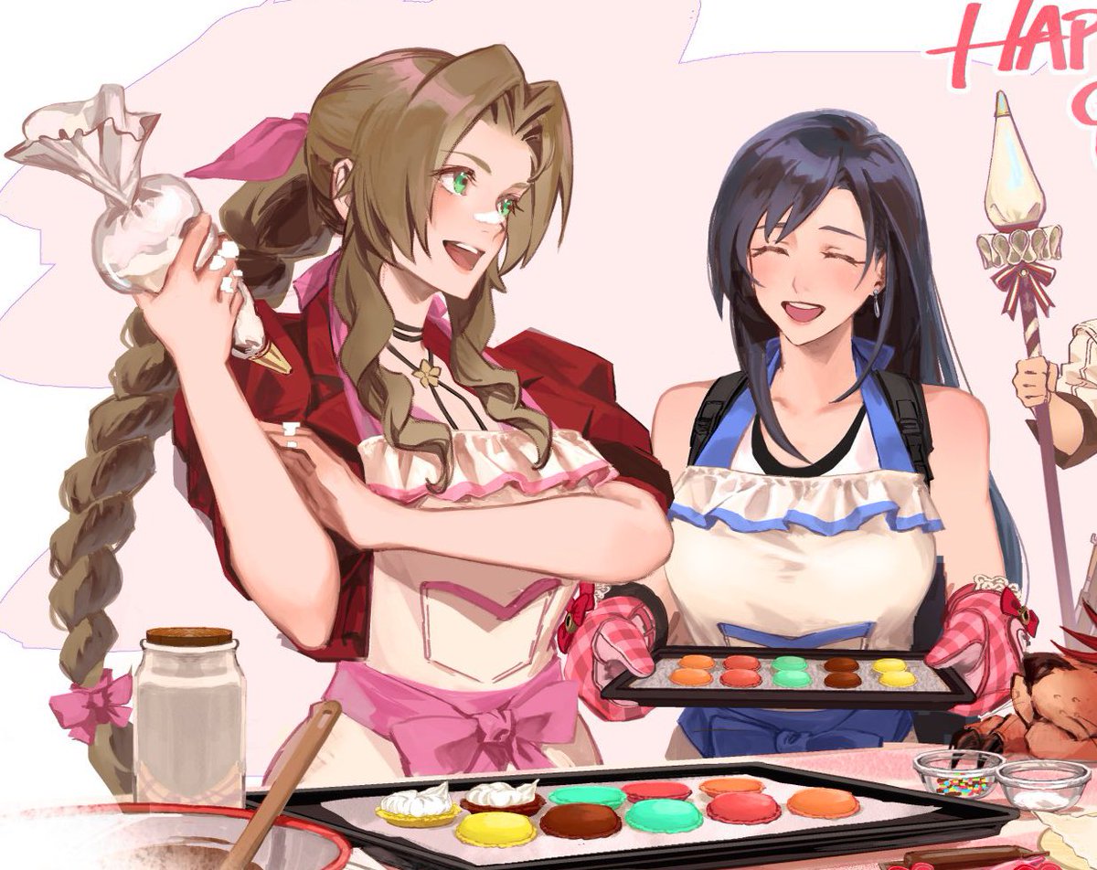 luuann_k's tweet image. girlfriends making macarons together 🥹💕
