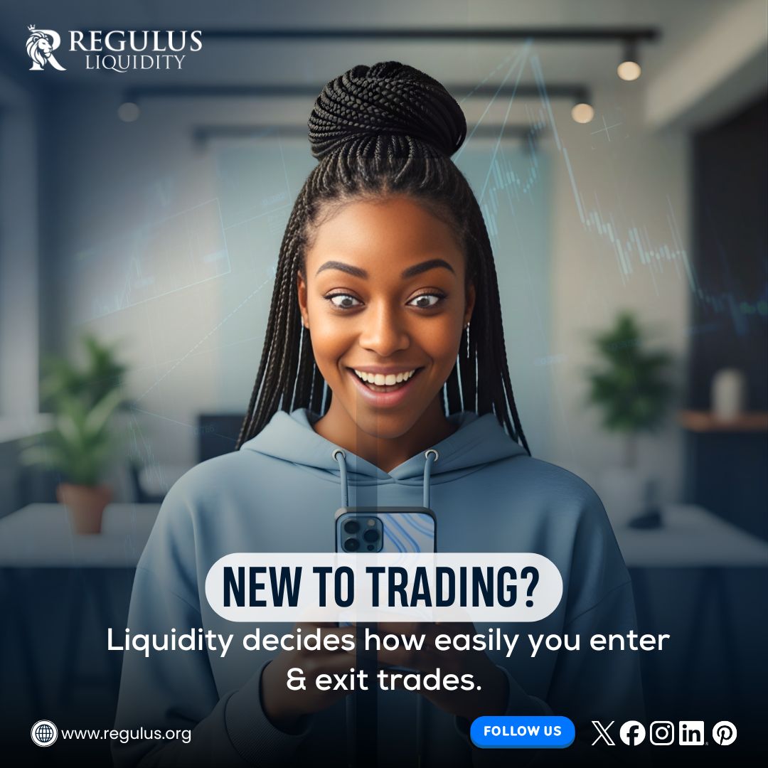 regulusorg's tweet image. Liquidity decides how easily you enter and exit trades.
Choose a platform designed for reliable execution.

#RegulusLiquidity #Liquidity #TradingTips #Forex #MarketExecution