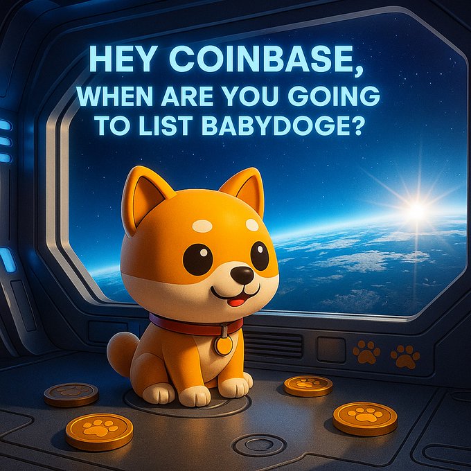 TheMoonHailey's tweet photo. Like and RT if you want @coinbase to list $BABYDOGE 🚀 https://t.co/ZOkOZtkkkC