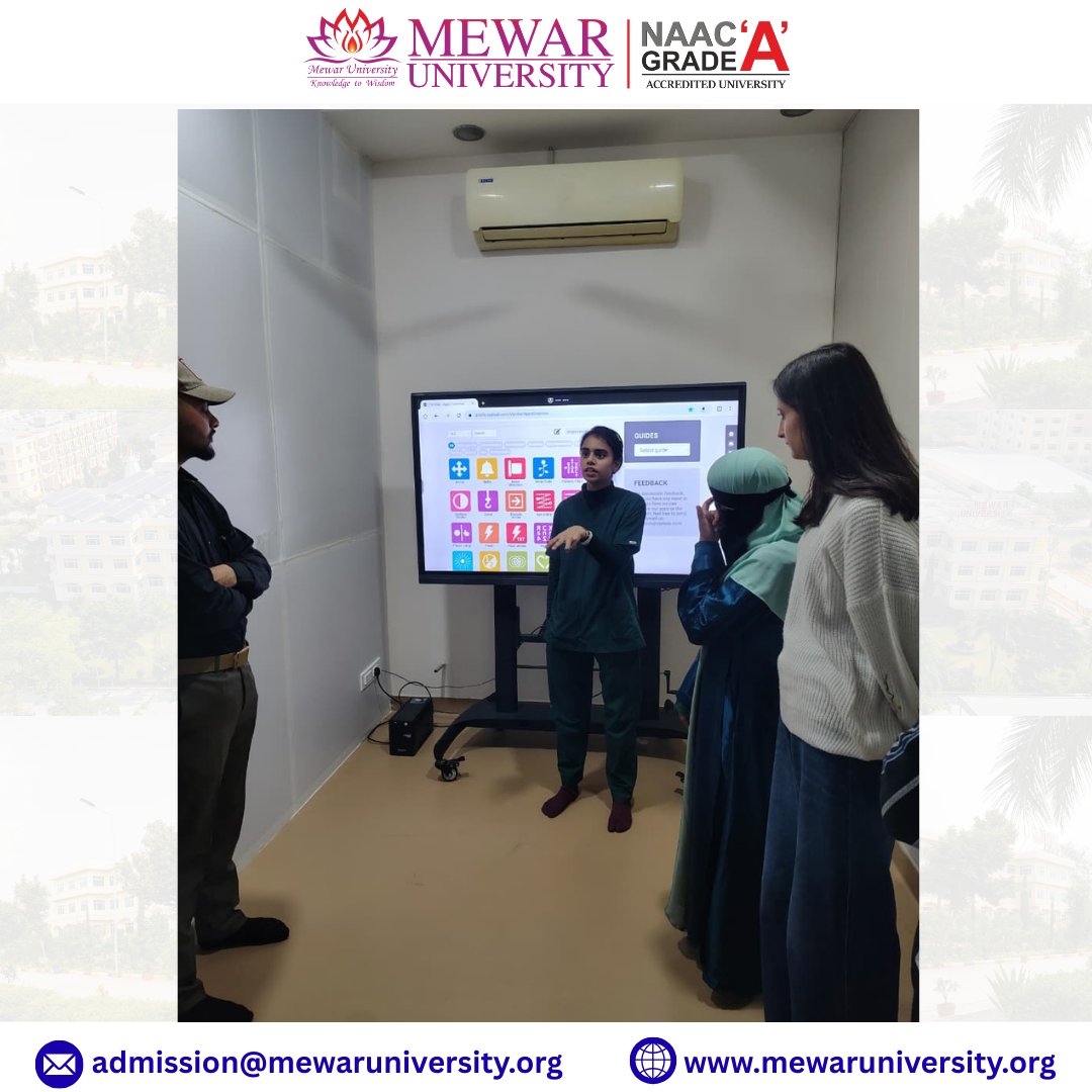universitymewar's tweet photo. 🏥Students of BOOT (Bachelor of Optometry), Faculty of Allied Health Sciences, Mewar University, participated in an enriching hospital visit at Sight First Vision Therapy Centre focused on ocular examination, eye testing, diagnosis, treatment, and disease management.

#Clinical https://t.co/ZSU3n7s339