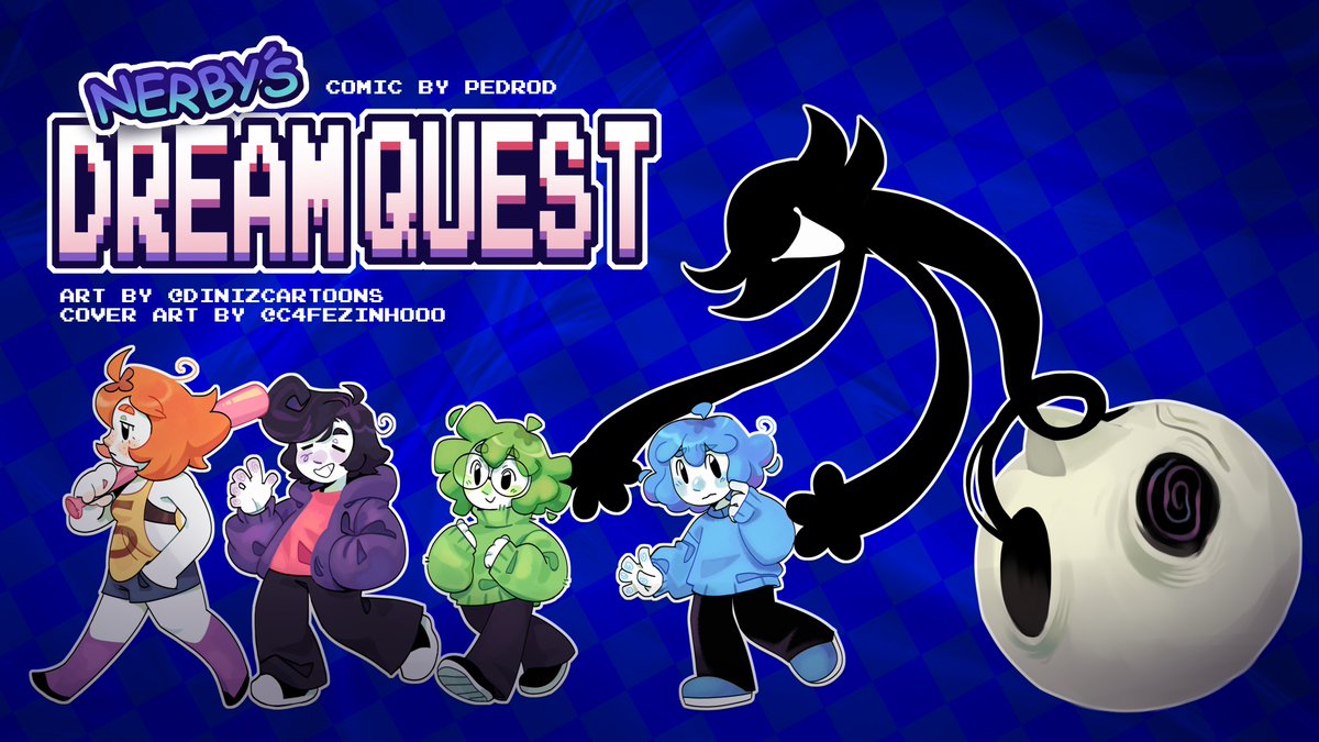 meu próximo grande projeto! 
será uma comic de jornada e surrealismo.
sobre um grupo de adolescentes que foram convocados para uma organização secreta que combate criaturas que invadem o consciente e manipulam os sonhos de suas vítimas.

baseado em jogos e obras estranhas que eu