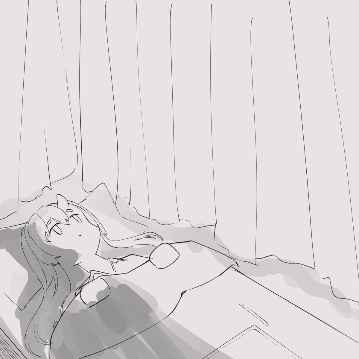 โมลมีสองโหมด
โหมดแรกคือวาดไม่หยุด ทั้งวันทั้งคืน

โหมดสองคือตื่นมาตอนเช้ามองฝ้า แล้วนึกในใจ.. ปกติเราทำอะไรเวลาว่าง