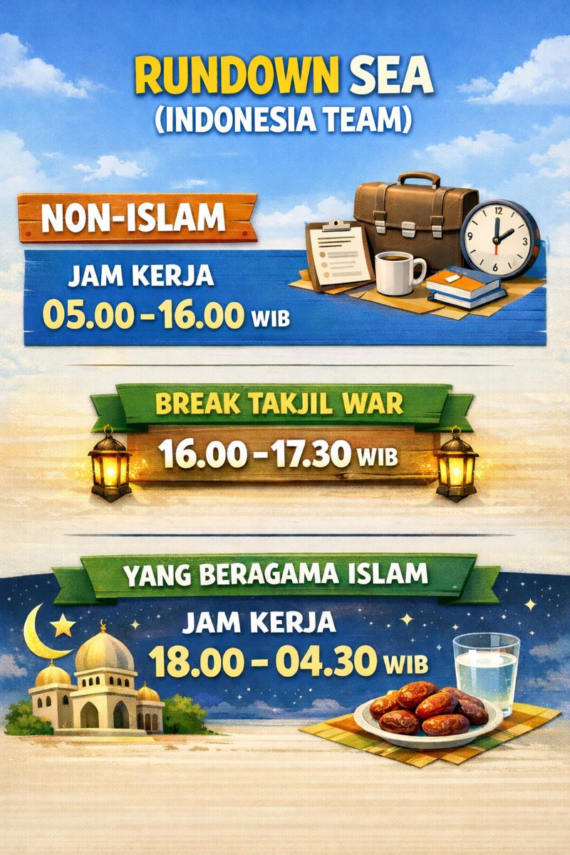 <a href="/whosmaudy/">maudy mamahnya keonho</a> Poster rundown sea (indonesia team) selama ramadhan