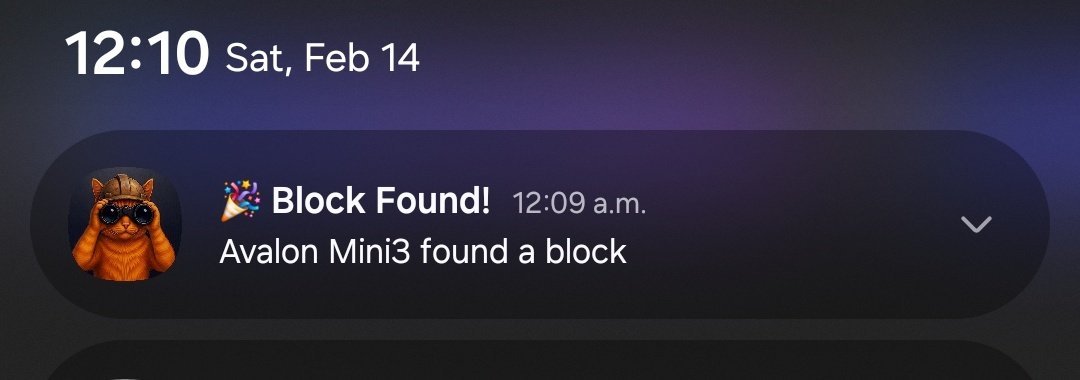 MahsMining's tweet image. @HashWatcher just notified me of a found block. So cool. Wish i was mining bitcoin at this time but alas i am not.

youtube.com/@MahsMining

gomining.com/?ref=MAHSMINING

#CryptoMining #GoMining @GoMining @SorsaApp #Bitcoin #BitcoinMining