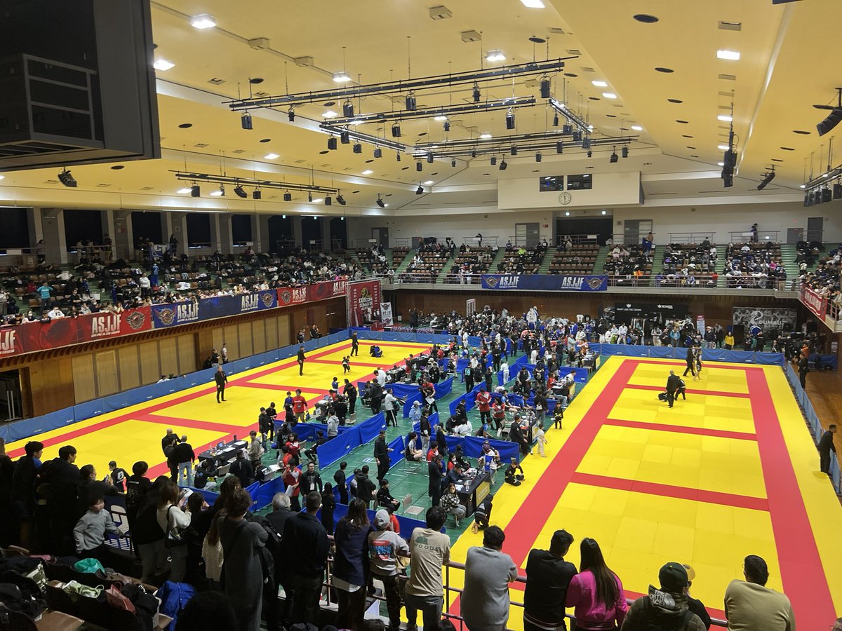 ASJJF 愛知県武道館🥋🔥
#柔術