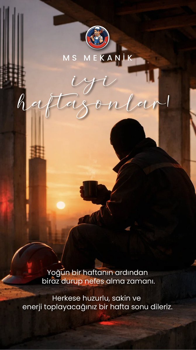 Herkese huzurlu, sakin ve enerji toplayacağınız bir hafta sonu dileriz.

#iyihaftasonları