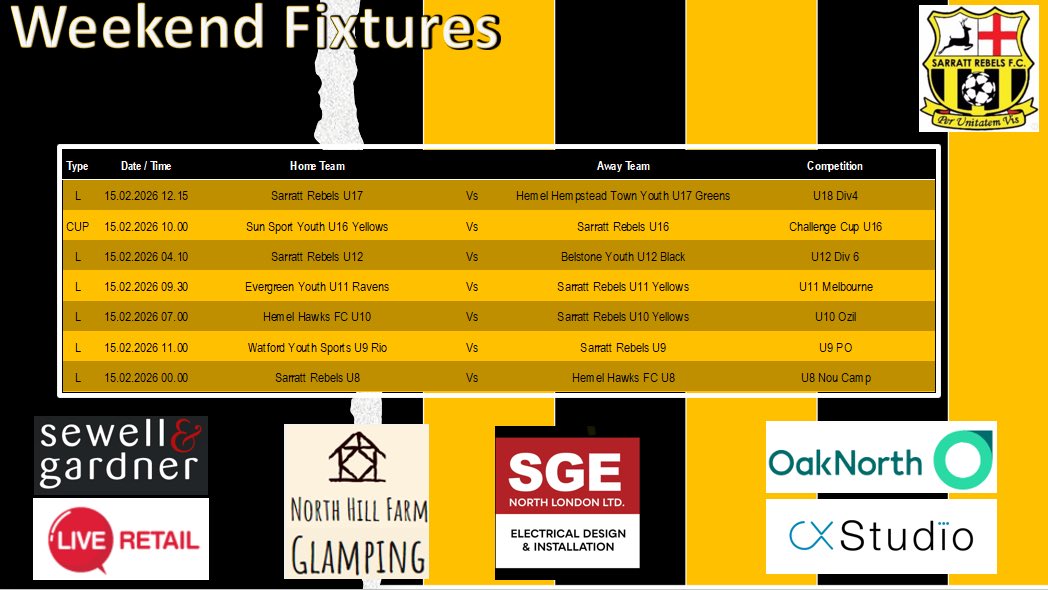 Sarratt Rebels Youth FC (@fcsarratt) on Twitter photo 