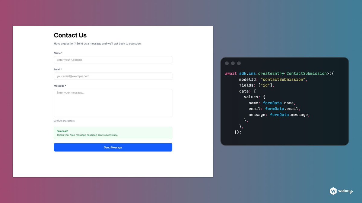 Webiny Enterprise CMS+ ⚡️ tweet media