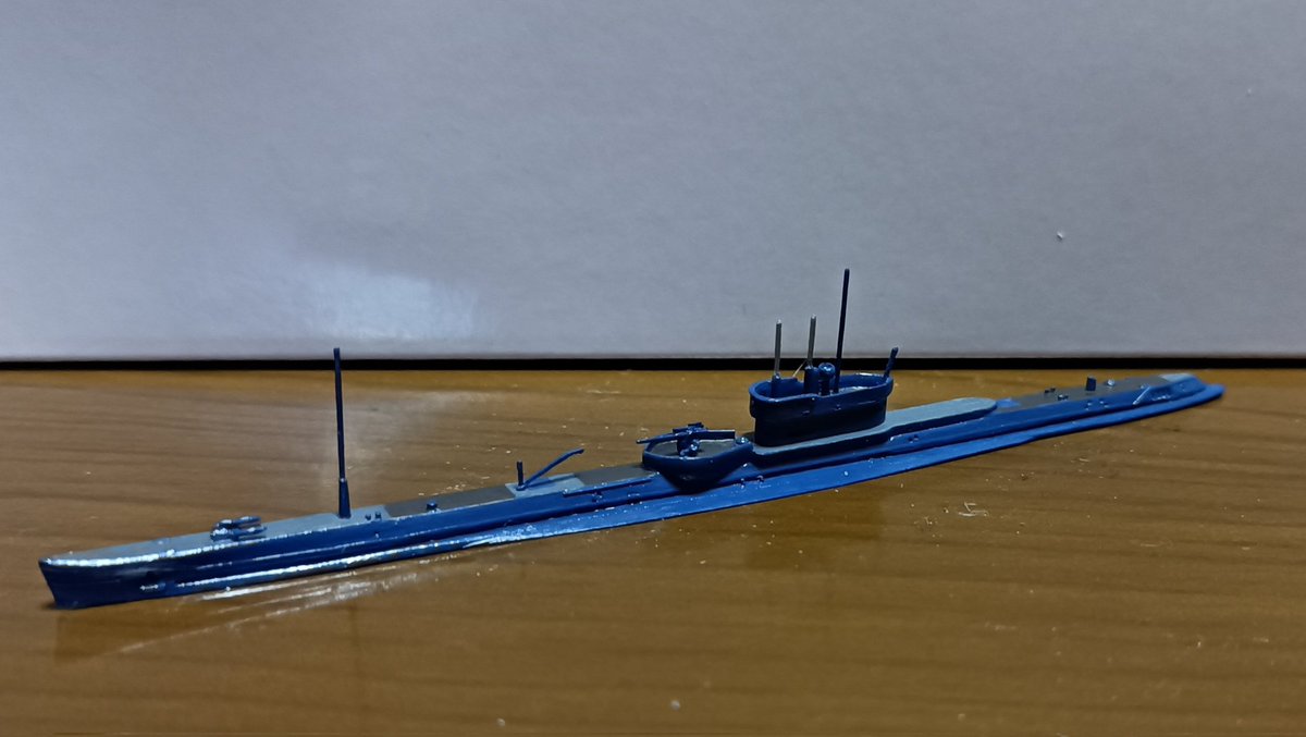 1dayモデリングT製作会20260214 塗装終了。328番、ブルーエンジェルス