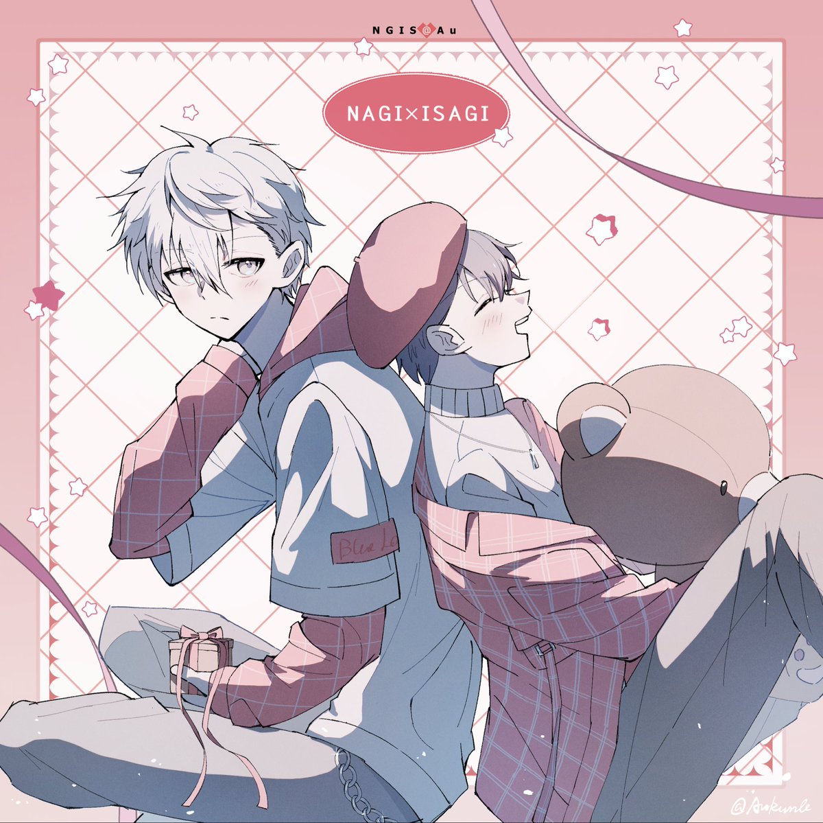 再揭+修正 #ngis 

ハッピーバレンタイン🤍💙