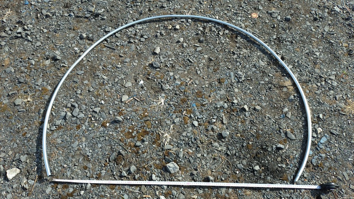 バイクの車庫や倉庫がわりにもう一つビニールハウスを作ろうと思ったら