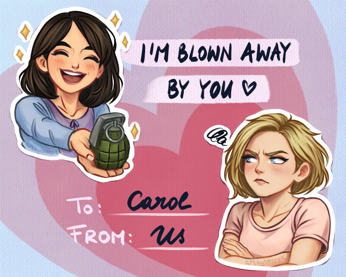 artbythorod's tweet image. happy valentine‘s day 💕

#pluribus #yuribus #carolsturka #zosia