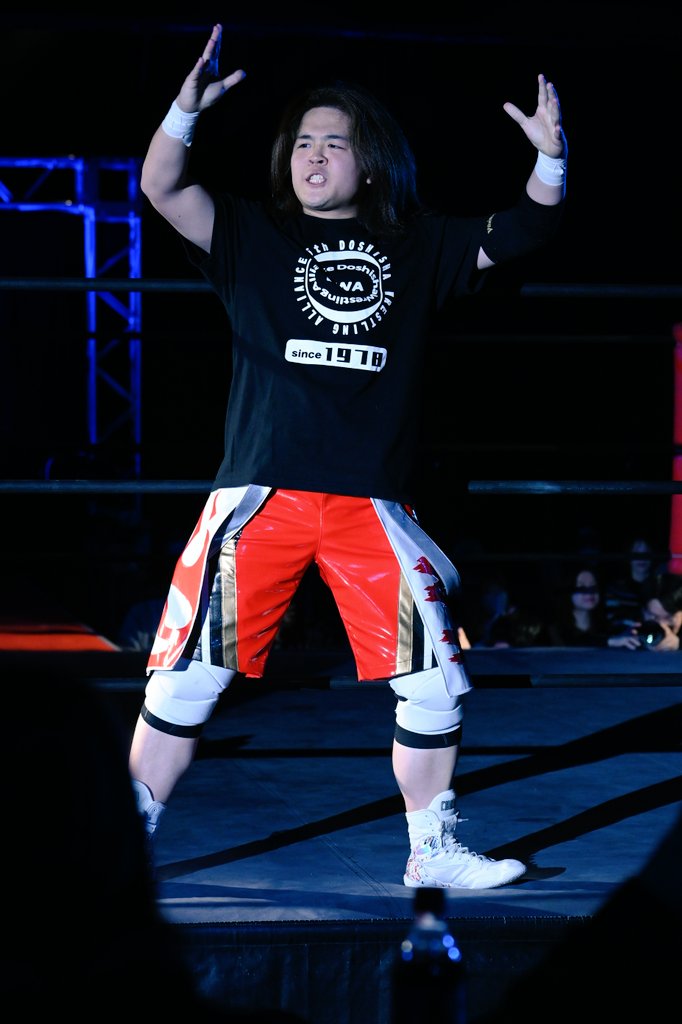 higiri9405's tweet image. #学プロAllSTARS 
初見の関西一年生の2人。見せ方の完成度高い！関西の学プロ興行もタイミング合えば見たいねえ。リングネーム書くの色々面倒なのでタグ付けしたいけど仕方ない 😶
 #RWF
 #DWA