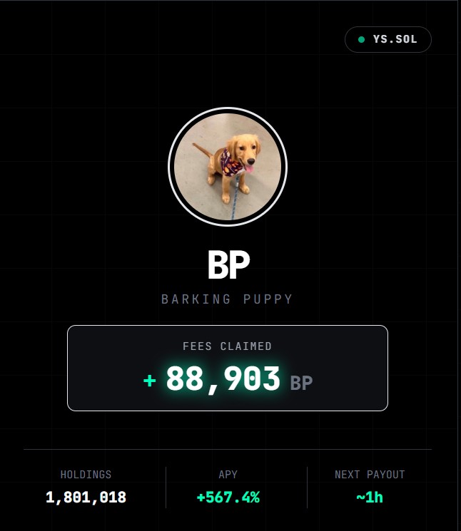 shimanoaparty's tweet photo. ngl thought this was fake at first but yieldscan actually paid out my $BP fees

👉 https://t.co/dNRcREcwQd 280 https://t.co/WCL6XVCY7o