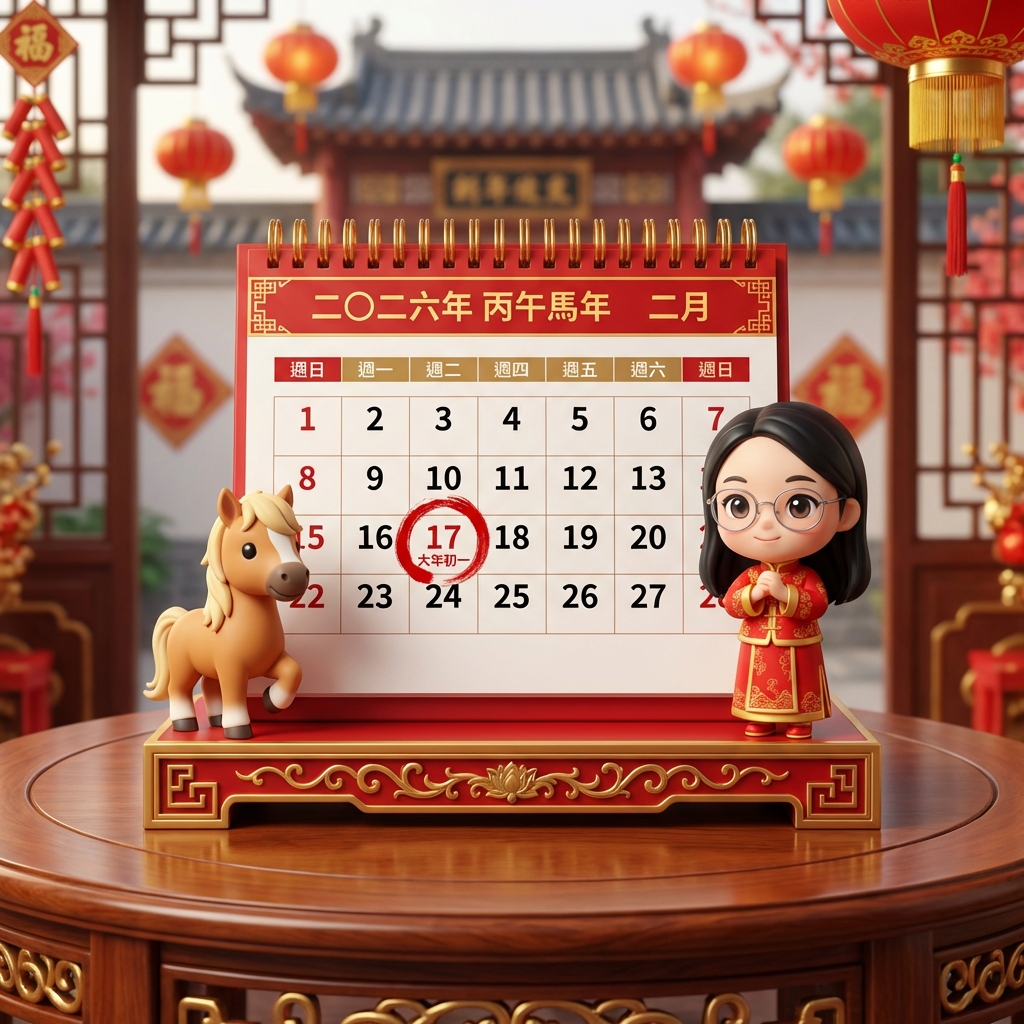 darren_com_my's tweet photo. Is time to show-off my own prompt idea on Chinese New Year using @Grafilab_io and model using @NanoBanana !

玩疯了生图，决定来分享自创的新年的生图热潮。

【001】 年初一日历拜年
https://t.co/r55LslRaGs

#NanoBananaPro #ChineseNewYear https://t.co/WezBVfZuBe