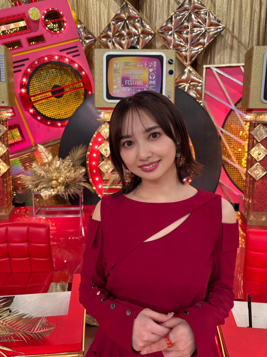 #ハマダ歌謡祭 バレンタイン直前SP💌
初出演させていただきました！

ドキドキしながらも楽しく収録に参加させていただきました✨
観てくださったみなさまありがとうございました♡