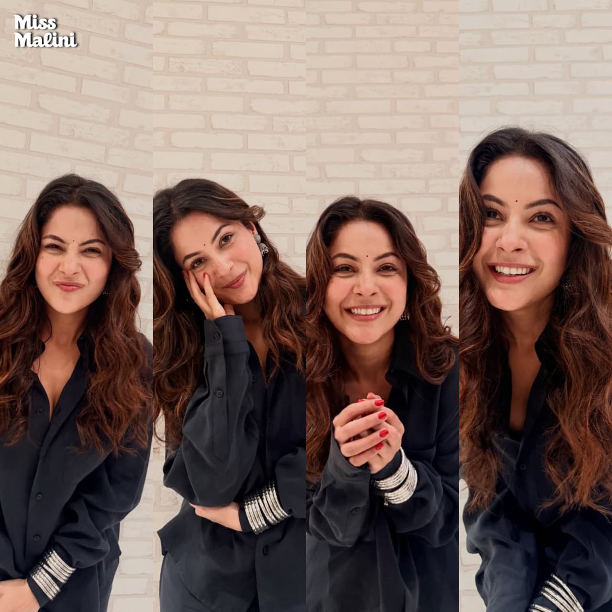 Four shades of Shehnaaz, and they’re all my favorite! ✨

#missmalini #ShehnaazGill
