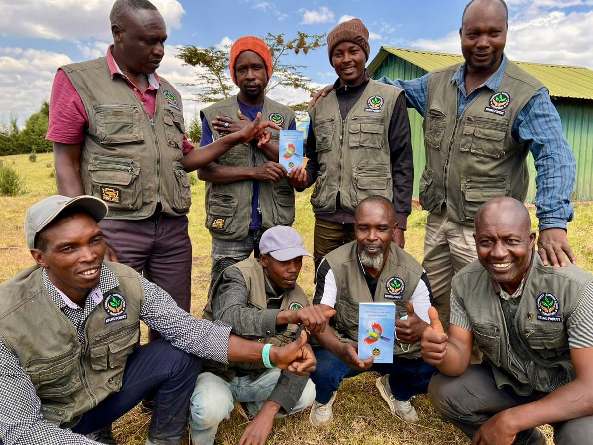 RhinoArk's tweet photo. Exciting news! 🐦📘 The Pocket Guide to the Common Birds of Eburu Forest is coming this April. Thanks to @WilderInstitute @calgaryzoo for making it happen!

#BirdsOfEburu https://t.co/CZl7WckypY