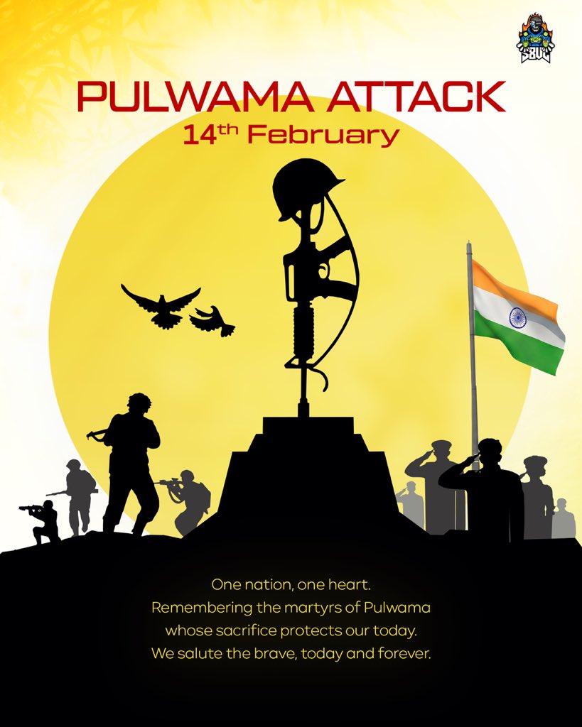 Remembering the brave souls lost in the Pulwama attack. Their sacrifice will never be forgotten 🇮🇳