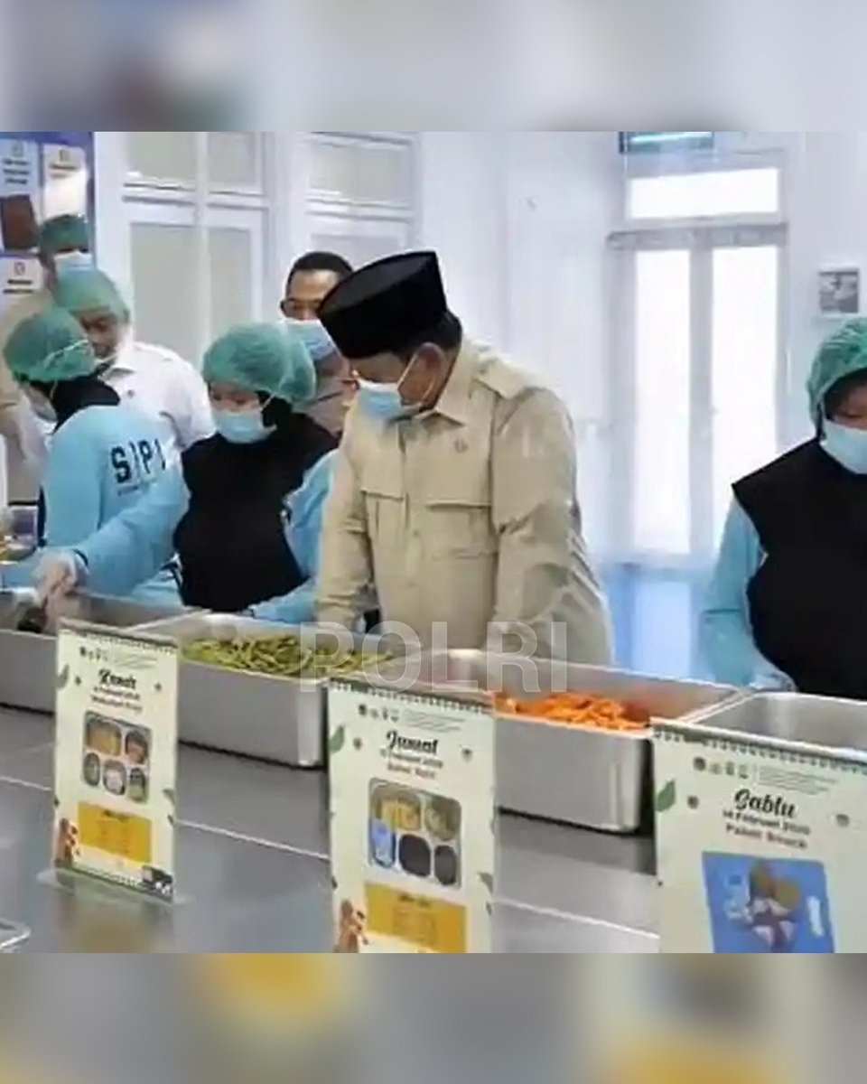 SPPG Polri menjadi bagian dukungan terhadap program Asta Cita menuju Indonesia Emas 2045. 

Presiden RI Apresiasi SPPG Polri Komitmen #WujudkanProgramUnggulan Pemerintah