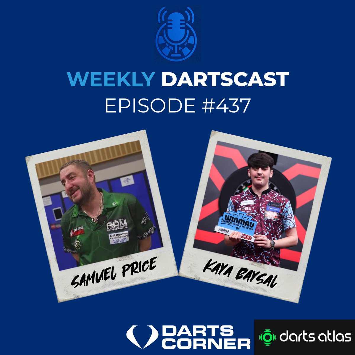 WeeklyDartscast's tweet photo. 𝗡𝗘𝗪 𝗣𝗢𝗗𝗖𝗔𝗦𝗧!  

🆕🎯📻 Weekly Dartscast Episode 4⃣3⃣7⃣

🗣️ Special guests
Samuel Price
Kaya Baysal

🗣️ Co-hosts
@lalmoss20
Burton DeWitt

🎯 ProTour and Dutch Open reviews
🏟 Burton's Premier League predictions

🎧 Listen 👇
https://t.co/NwcgZiujlt

#EnjoyTheDarts https://t.co/Ql4QerSsdE