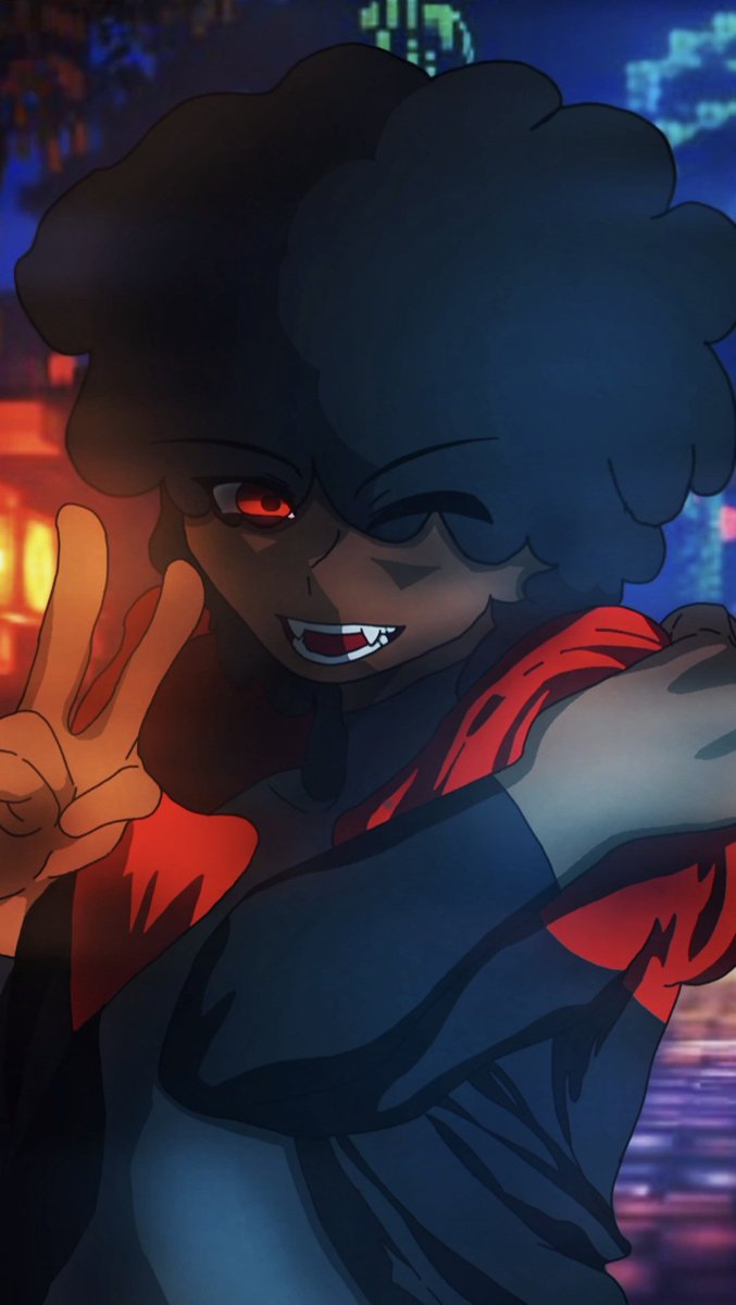 YutaMeshi81544's tweet photo. SO SILLY.Sorry it took so long yall but more kid kugo art i just like his kid character design it fun to do his afro #blackhistorymonth #anime #fyp #boondocks #artistcommunity #art #animeartist #artist #AnimeArt #ocart #OC #fypシ #viral #kids #kid #search https://t.co/110uyny9SA