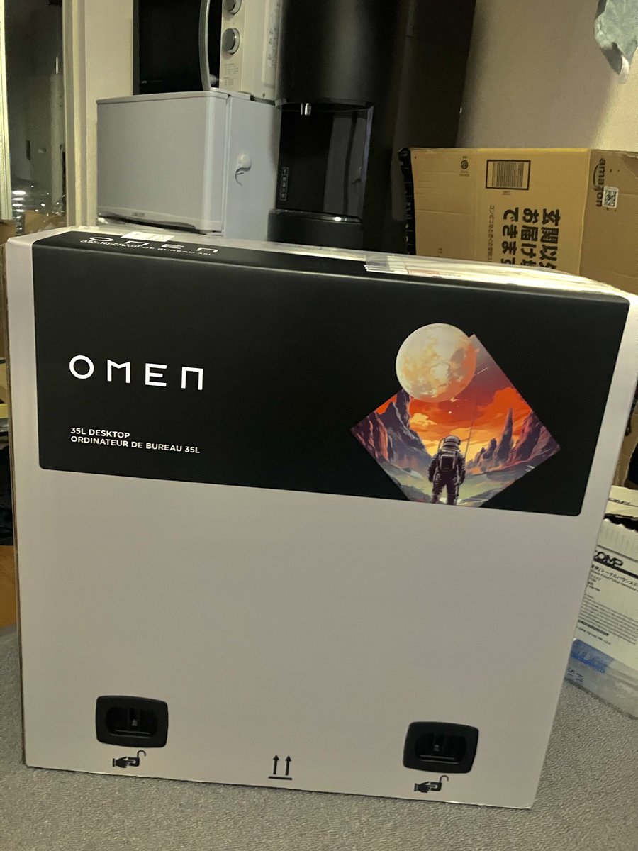 ついに届いた！！かっぱのPCだ！！！