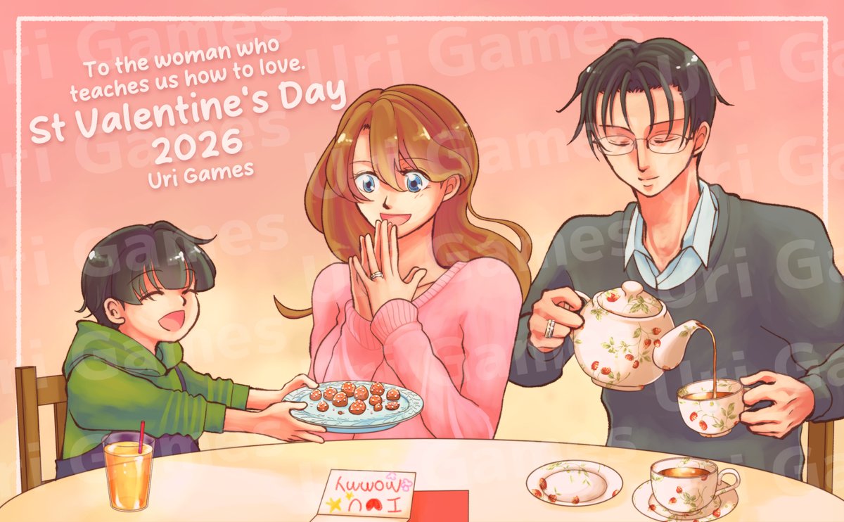 💕💝Happy Valentine's Day 2026🎁💕

こんな風にバレンタインを過ごしていたにちがいない。

頂いたアイディアを一部採用させていただきました。
皆さま、楽しいバレンタインを！

#TheStrangeMenSeries
#TheBoogieMan