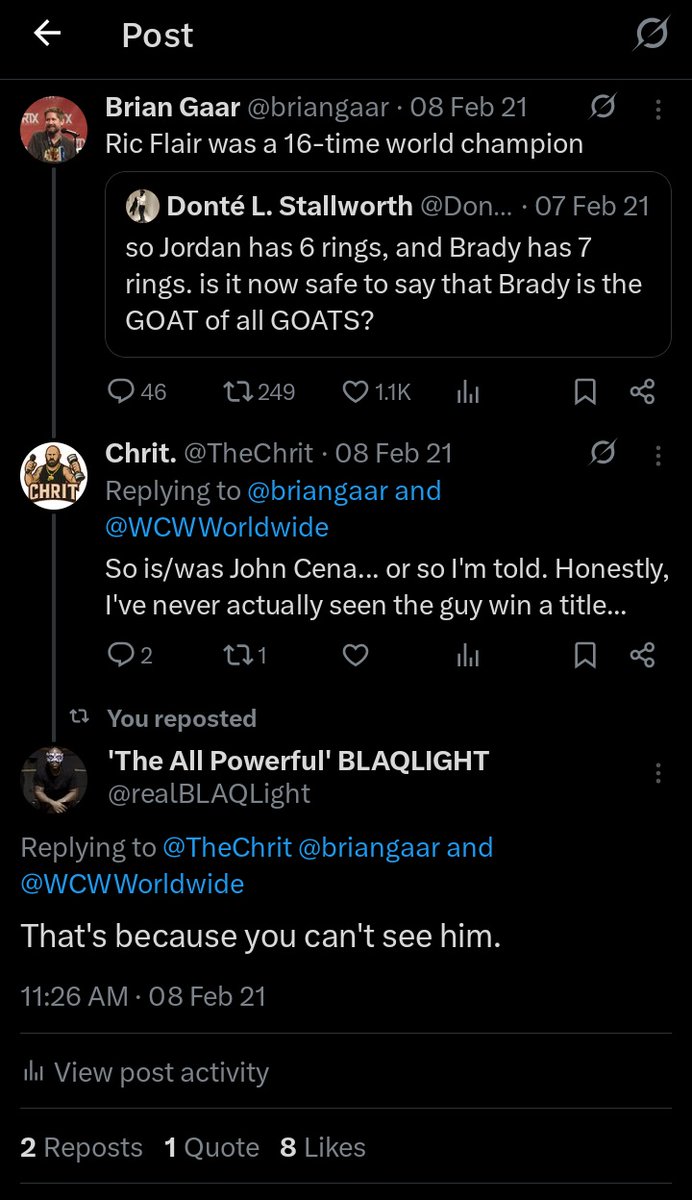 'The All Powerful' BLAQLIGHT tweet media