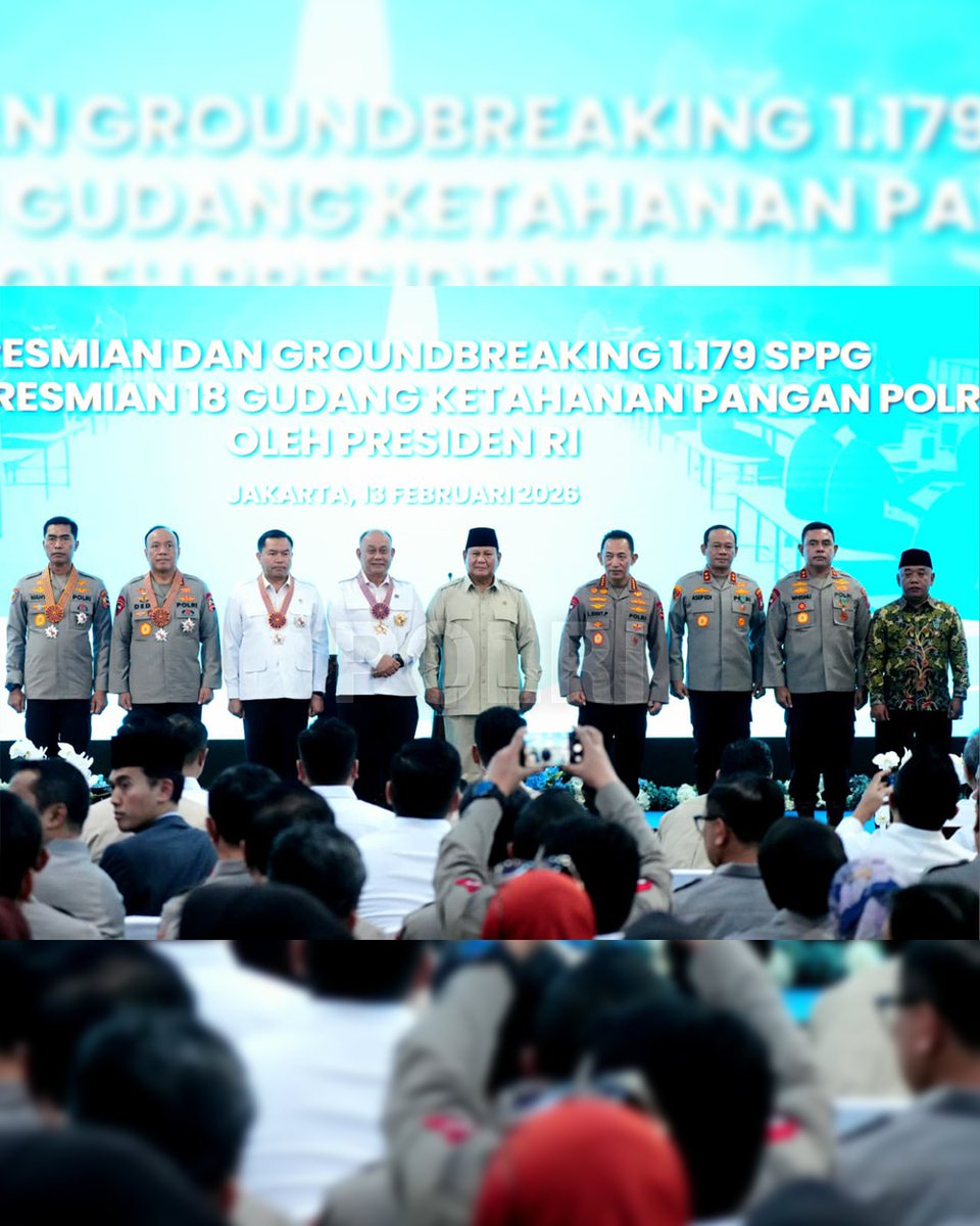 Presiden RI Apresiasi SPPG Polri Komitmen #WujudkanProgramUnggulan Pemerintah