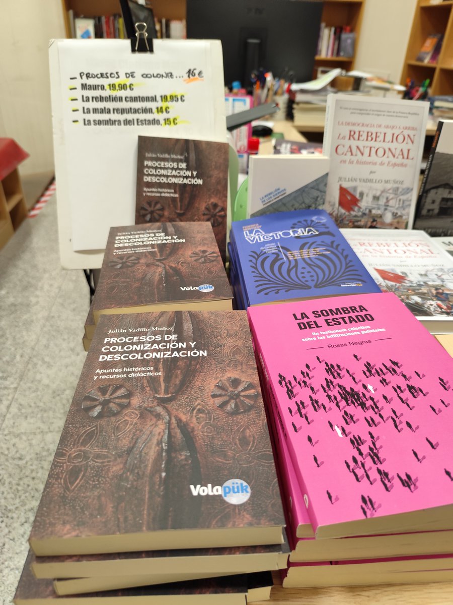 El pasado jueves se presentó "Procesos de colonización y descolonización" en la <a href="/FAnselmoLorenzo/">FAL</a>. El acto, a cargo del autor del libro Julián Vadillo, podrá disfrutarse en breve a través del canal de youtube de la FAL 📽️👇
youtube.com/@fundacionanse…