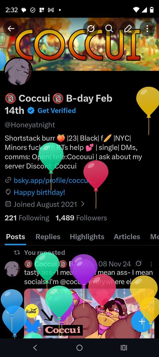 Wait wait. I manifested balloons