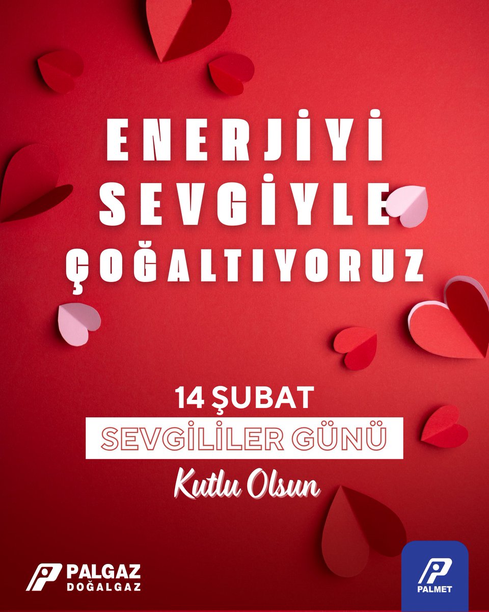 14 Şubat Sevgililer Günü’nüz Kutlu Olsun.

#Palgaz #14Şubat #SevgililerGünü