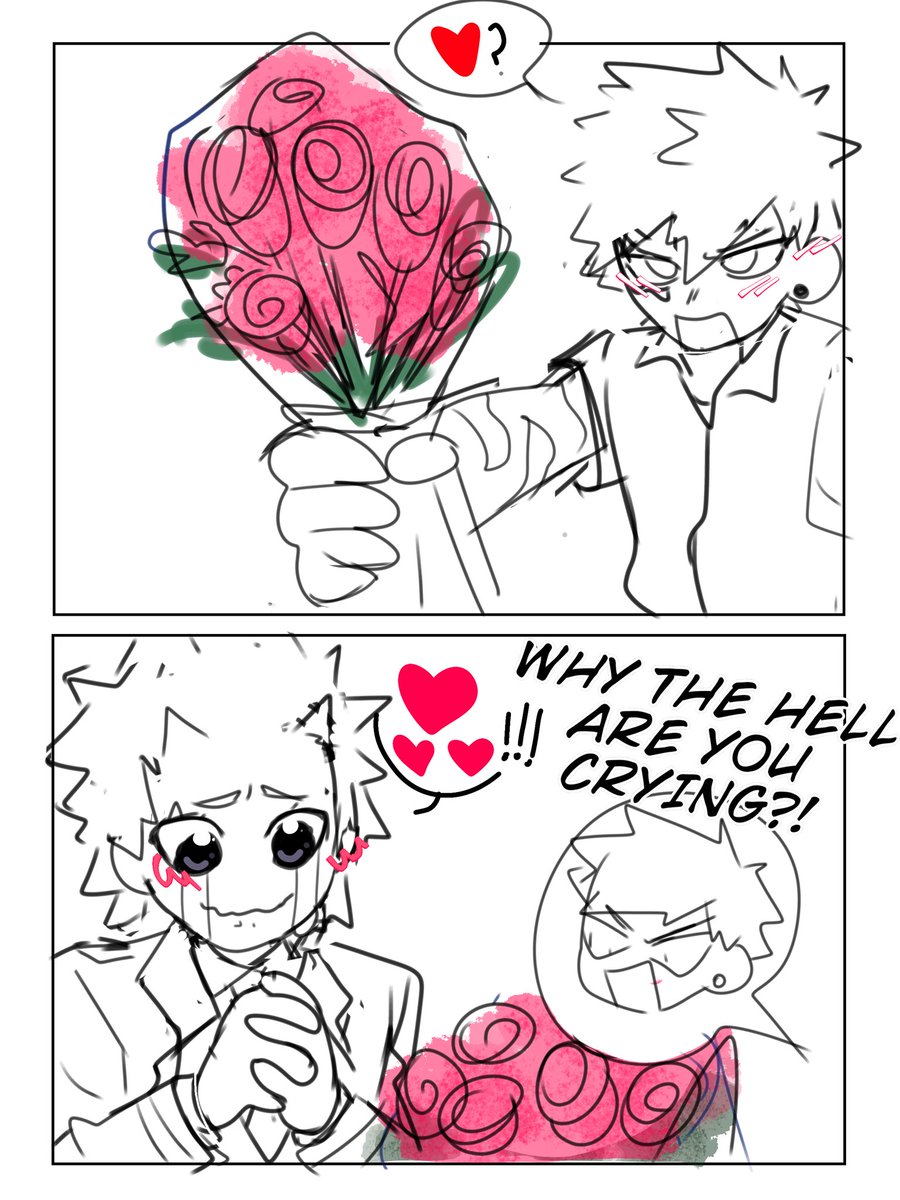 Happy Valentine's day to them only 💌💘🗣️

#kiribaku #bakukiri #BNHA #BNHAfanart