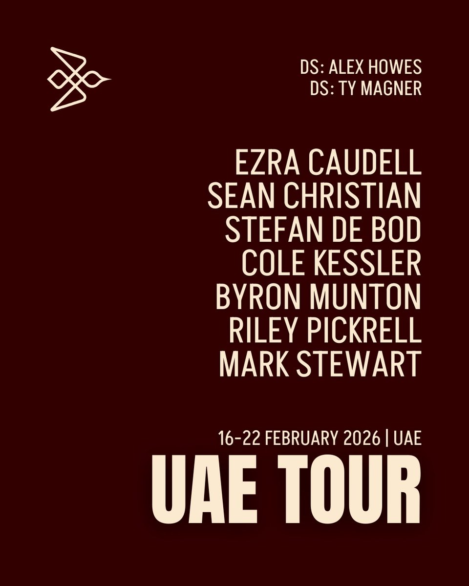 Lining up for our first WorldTour race of the season (and also… ever!) 👊

Our squad for <a href="/uae_tour/">UAE Tour presented by AD Ports Group</a> 👇

📺 Watch LIVE: USA - FloBikes/HBO Max | Europe - Eurosport/RAI | UK - TNT Sports/Discovery+ | New Zealand - Staylive

#UAETour