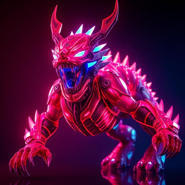 Macarah160692's tweet photo. #DeepAI Red (Chimera) and Blue (Liger) rangers. https://t.co/87D3O88oDi