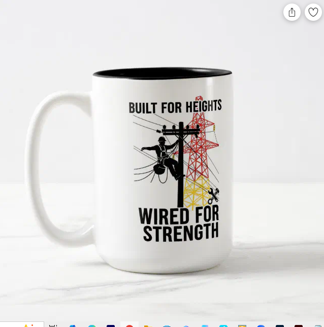 nasima_akt90791's tweet photo. High Voltage Lineman Pride Quote Ceramic Two-Tone Coffee Mug >>https://t.co/OUa32uDlGM

#HighVoltageLineman #OPLive
#LinemanPride
#LineworkerLife
#ElectricalWorker
#UtilityWorker
#BlueCollarStrong
#LinemanGift
#ElectricianStyle
#CoffeeMugDesign
#TradeLife https://t.co/LMIvHqIXX3