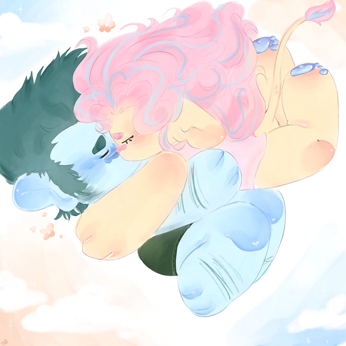 Now for the BIG Valentine’s Day post💕 Smoochy smooch😚

#TROLLSTWT #yumeship