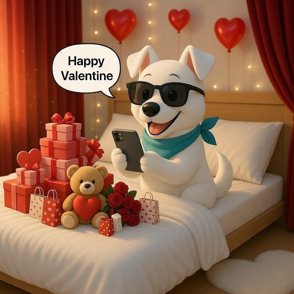 GM everyone. 
Happy Valentine’s Day to the creators, the trader's. Let’s keep making moments that the world can’t help but fall in love with 🩷.
