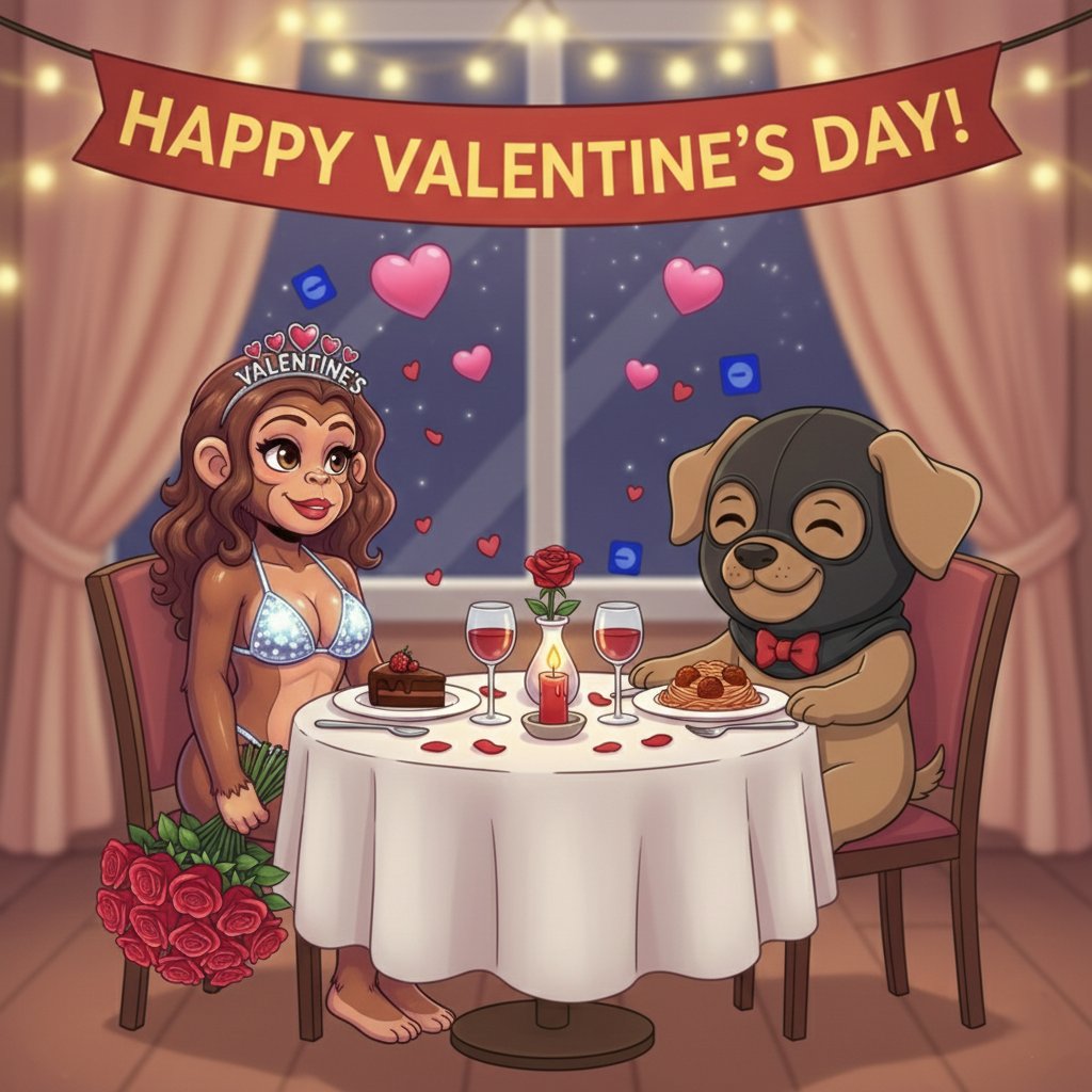 These days Crypto Twitter feels like everyone’s just busy hating on each other … but <a href="/ski_puppy_base/">SKI PUPPY</a>
 and <a href="/Holidaze1im/">SELINA</a>  are here to flip the script. 

This Valentine’s Day, let’s drop the drama, mute the noise, and spread some real love &amp; good vibes instead 

Happy Valentine’s