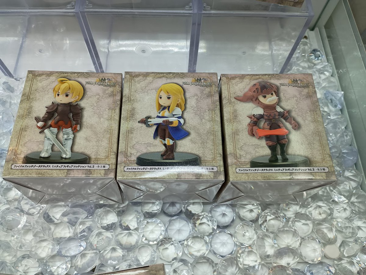 景品入荷情報】 「#ファイナルファンタジータクティクス ミニチュア