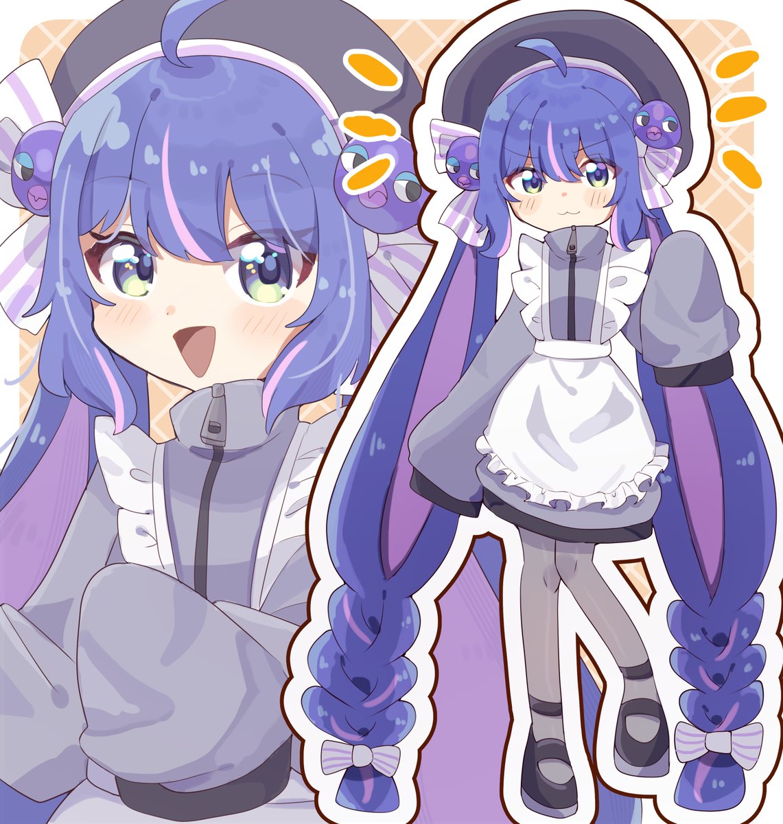 ジャージメイド音街の新旧再掲
どっちもかわいいね