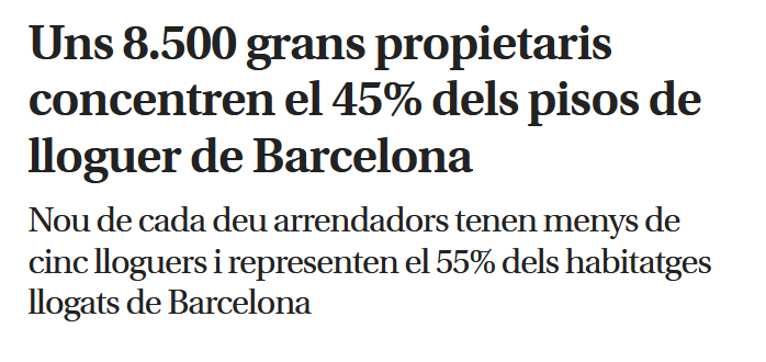 HabitatgeVKK's tweet photo. La dreta i l'extrema dreta, portaveus dels rics i els privilegiats, parlen dels "okupes" per a tapar això. Els és tan útil inventar falsos pànics socials que mai acabaran amb l'okupació que, de fet, té una solució ben senzilla: FACILITAR L'ACCÉS A L'HABITATGE. https://t.co/JhuOR7nZu8