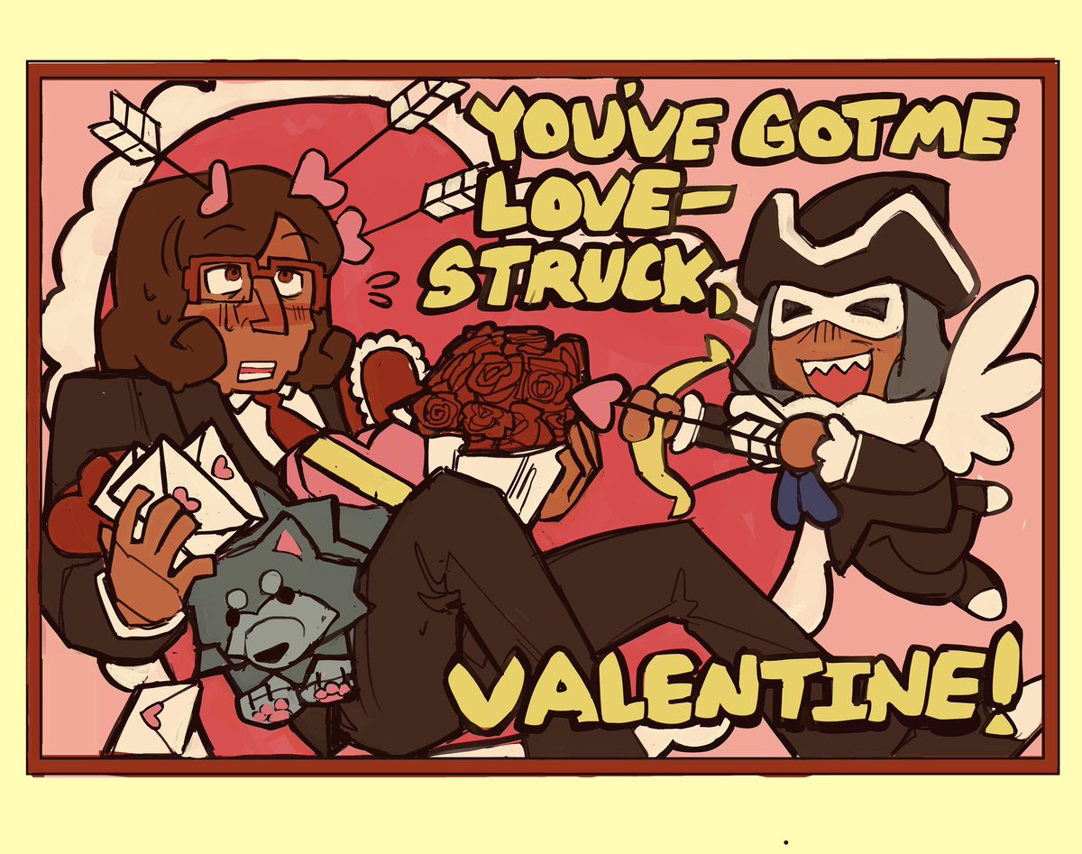 HAPPY VALENTINES DAY OOMFS!!! I spent all my money this year on Desmond sycamore