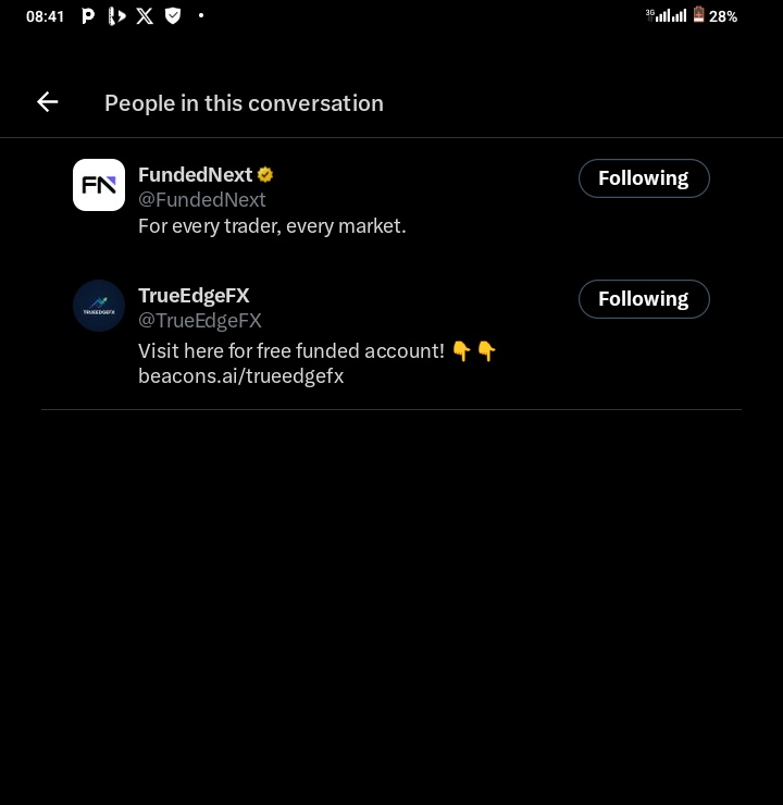 Hayzed_mani's tweet photo. @TrueEdgeFX @FundedNext Done https://t.co/8EgVUPCpPY